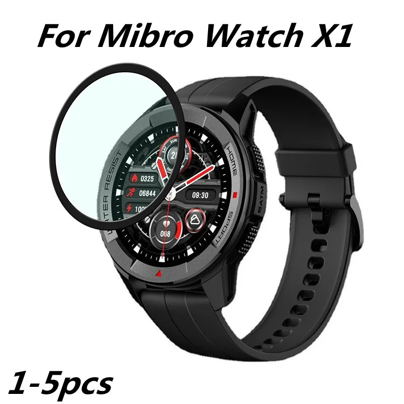 

1-5 шт. для Mibro Watch X1 3D изогнутая композитная пленка Защита экрана для Mibrowatch X1 3d защитная пленка аксессуары для часов