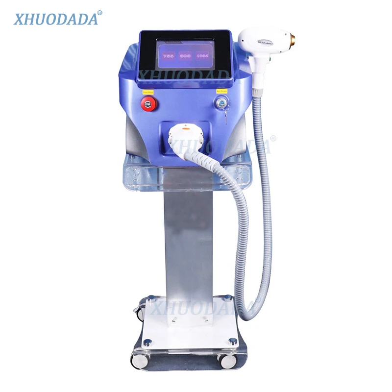 

Portable 808 Diode Laser Hair Removal Machine (3 wavelengths: 755nm/ 808nm/ 1064nm) Hair Removal IPL Machine Hair Epilator Tool