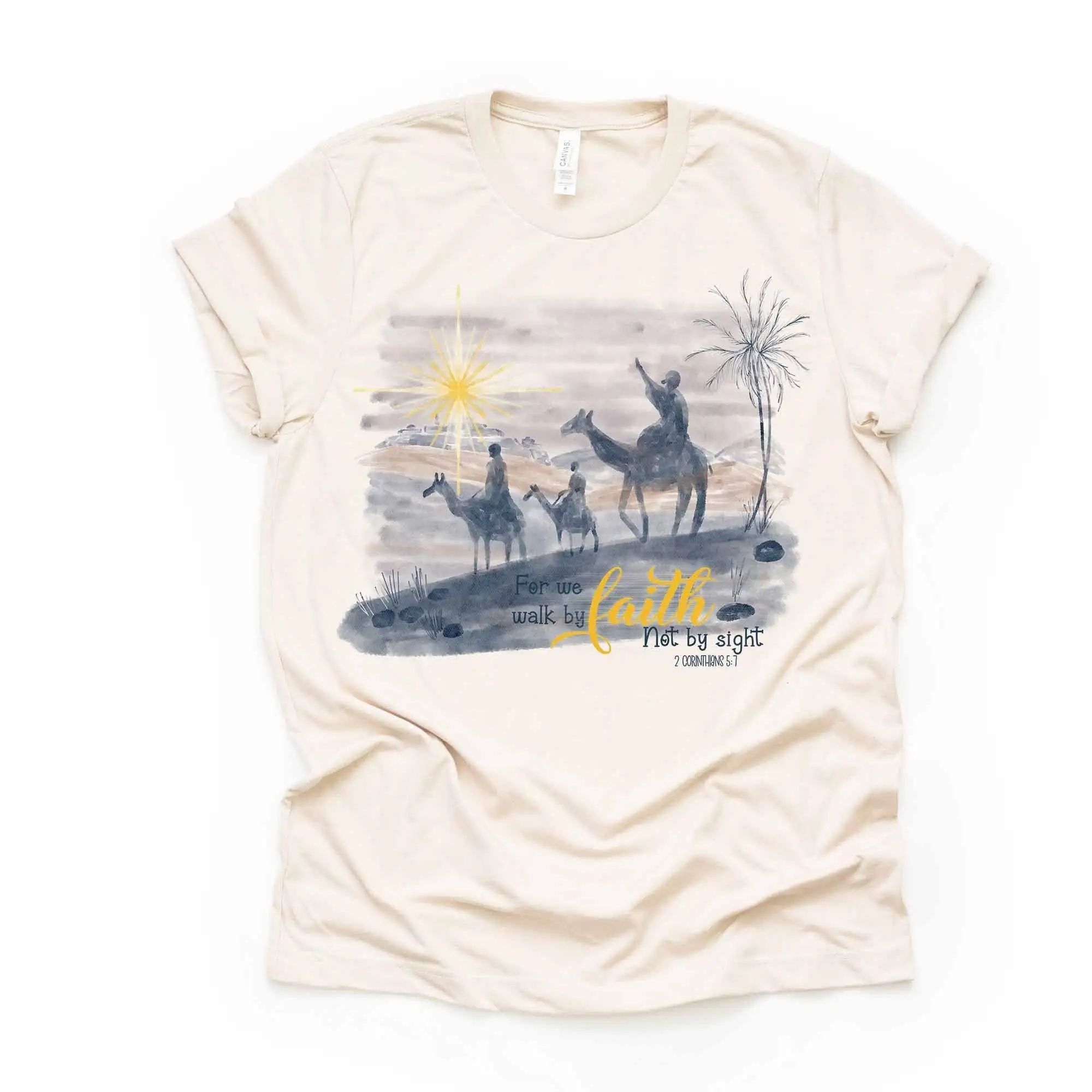 Рубашка тканевая в стиле унисекс христианская Рождественская надпись мы гуляем