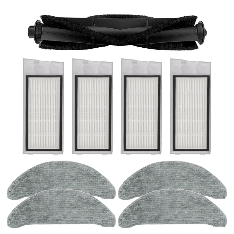 

9PCS Replacement for Xiaomi Roidmi Eve Plus Main Hepa Filter Mop Vacuum Cleaner Spare Parts Accessories