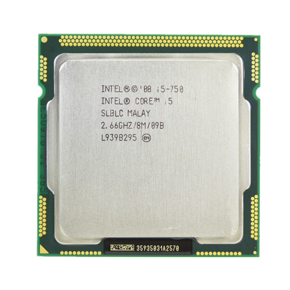 

Original Intel Core i5 750 Processor 2.66GHz 8MB Cache LGA1156 Desktop I5-750 CPU
