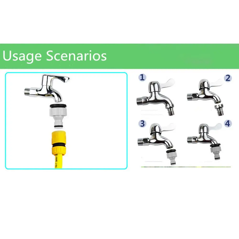 Спринклер крепится к садовому шлангу адаптеры быстрый соединитель интерфейс