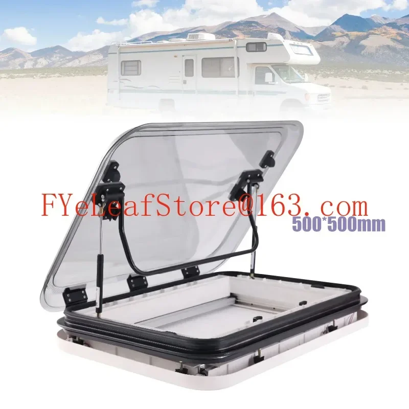Большой фургон RV Skylight крыша Вентиляционный люк 3 размера с светодиодный 500/700/800x500