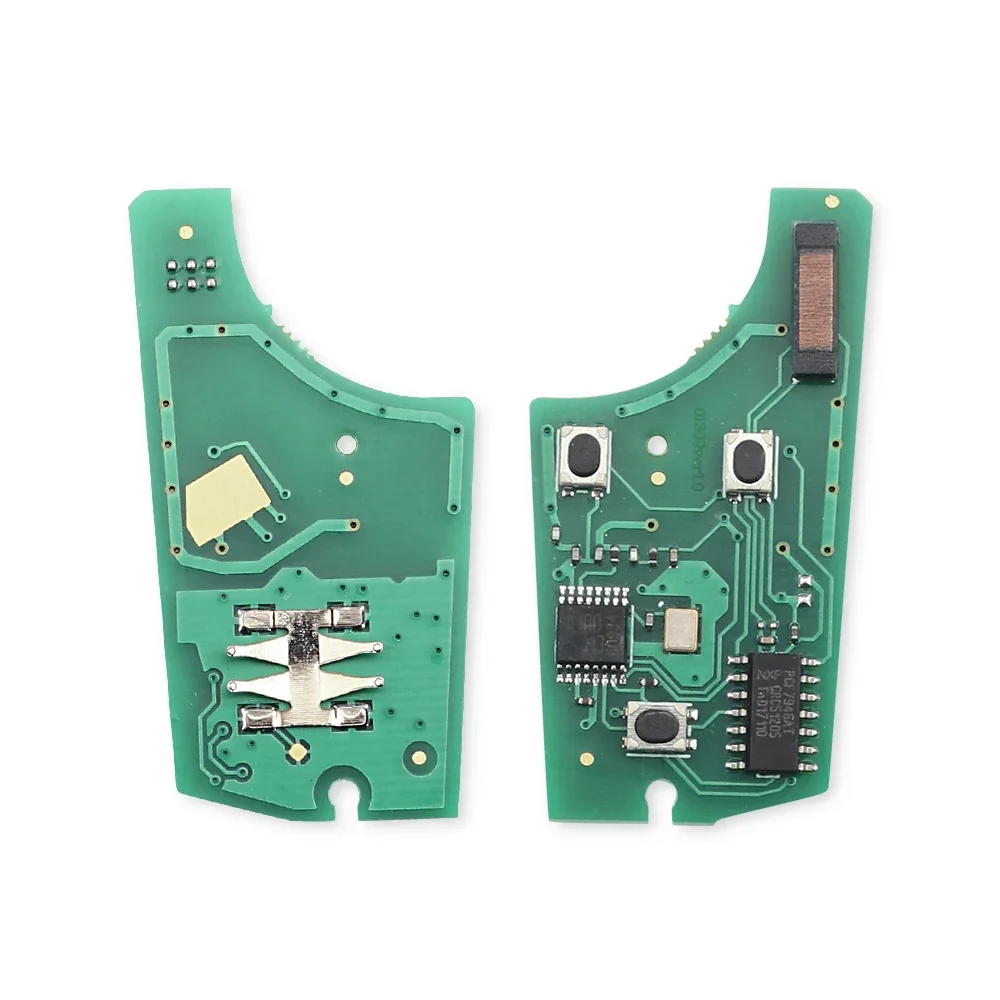 KEYYOU с функцией резки выкидного дистанционного автомобильного ключа 433 МГц для Astra