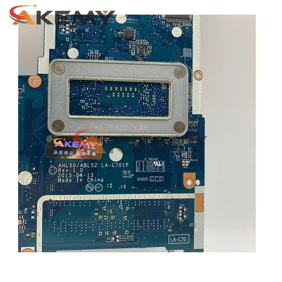 822041-601 822041-501 822041-001 для ноутбука HP PAVILION 15-AC 15-AY 250 G4 материнская плата AHL50/ABL52 LA-C701P W/