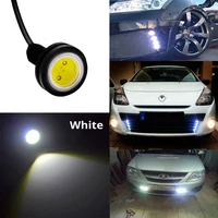 2x new style car led daytime running light drl 23mm auto eagle eye lamp backup reversing parking signal lamp waterproof fog bulb