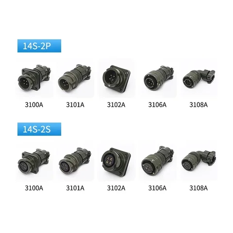 Fanakm авиационная розетка водонепроницаемая 3100A