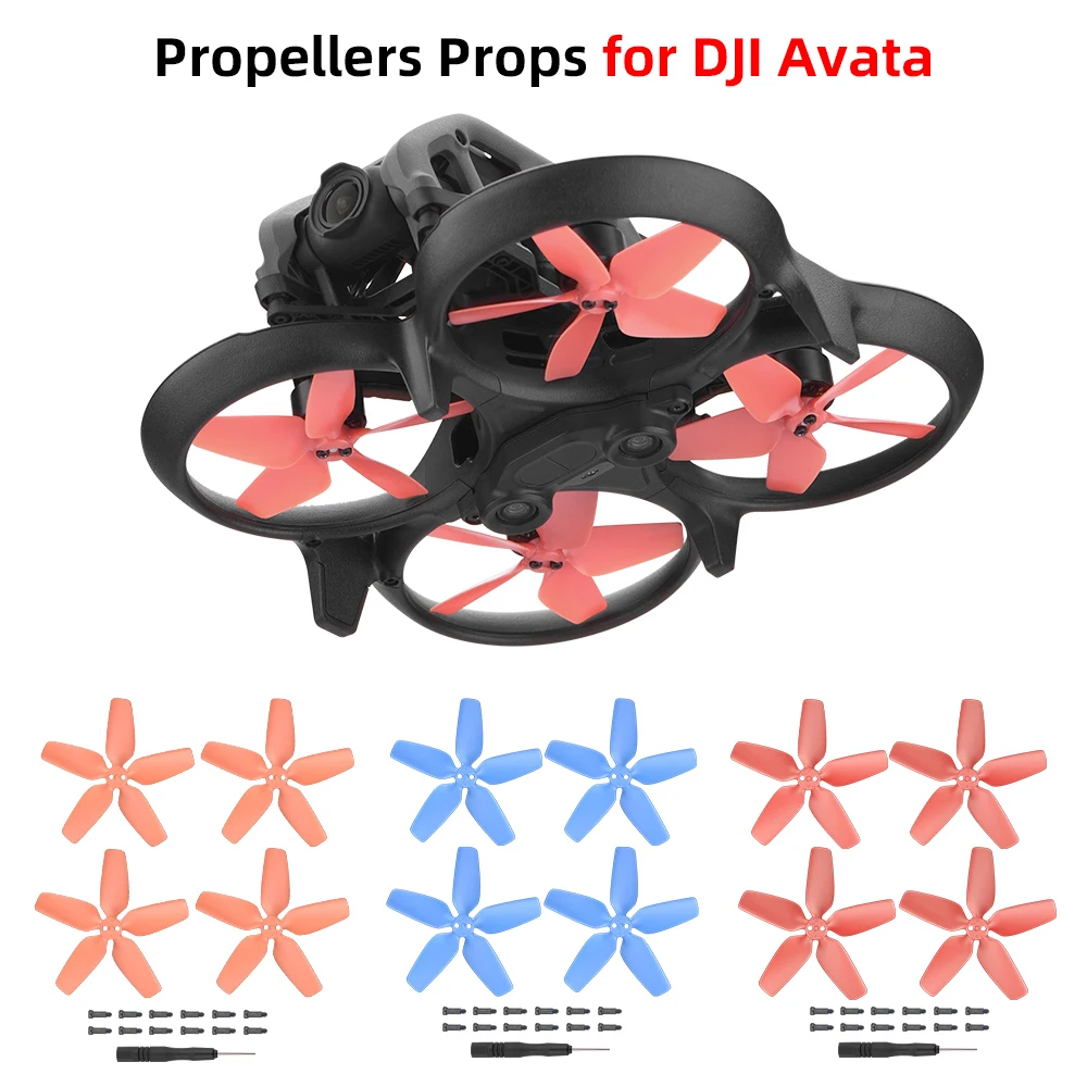 

For DJI Avata Propeller Props Blade 2925S Replacement Light Weight Wing Fans Spare Parts Screw Kits Drone Accessories
