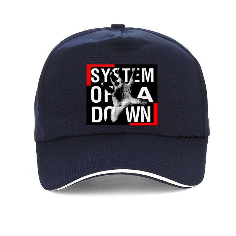 Бейсболка System Of A Down в стиле панк для мужчин и женщин 100% хлопок Кепка хип-хоп