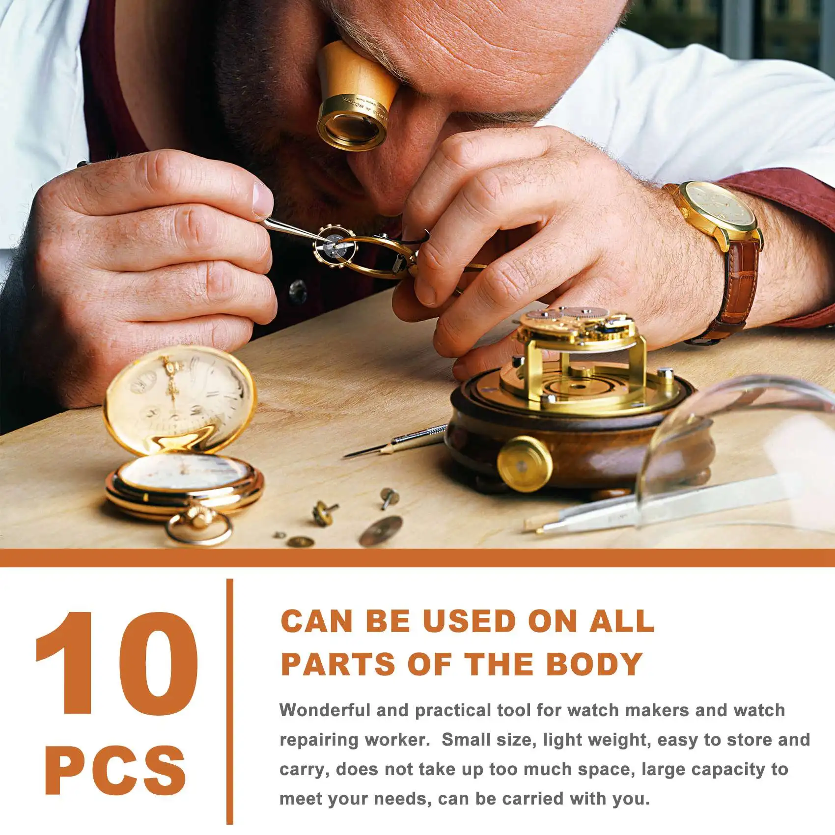 10 шт. комплект часов со стальным стержнем и короной детали для NH35 NH36 NH38 NH39