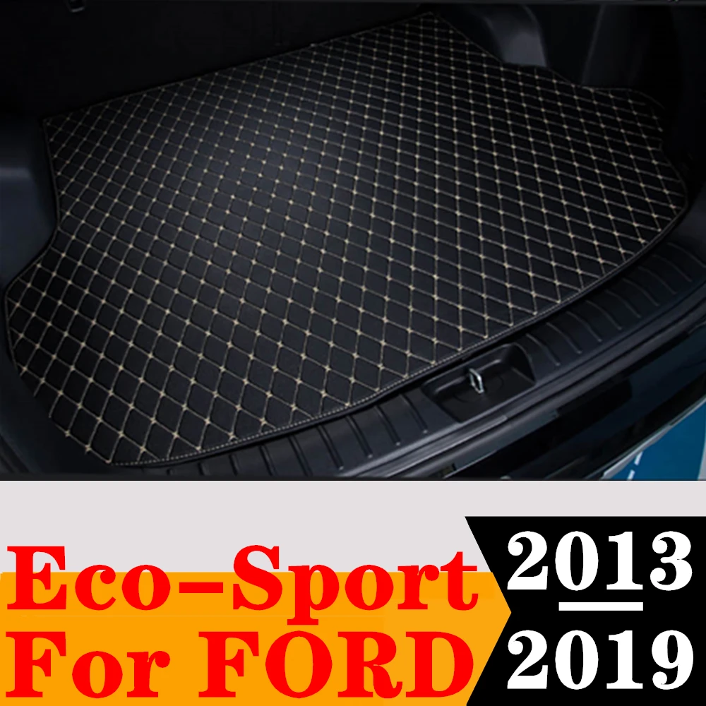 

Sinjayer, автомобильная подкладка для багажника, багажная подкладка для любой погоды, плоский бортовой коврик для груза, чехол для FORD EcoSport 2013 14-2019