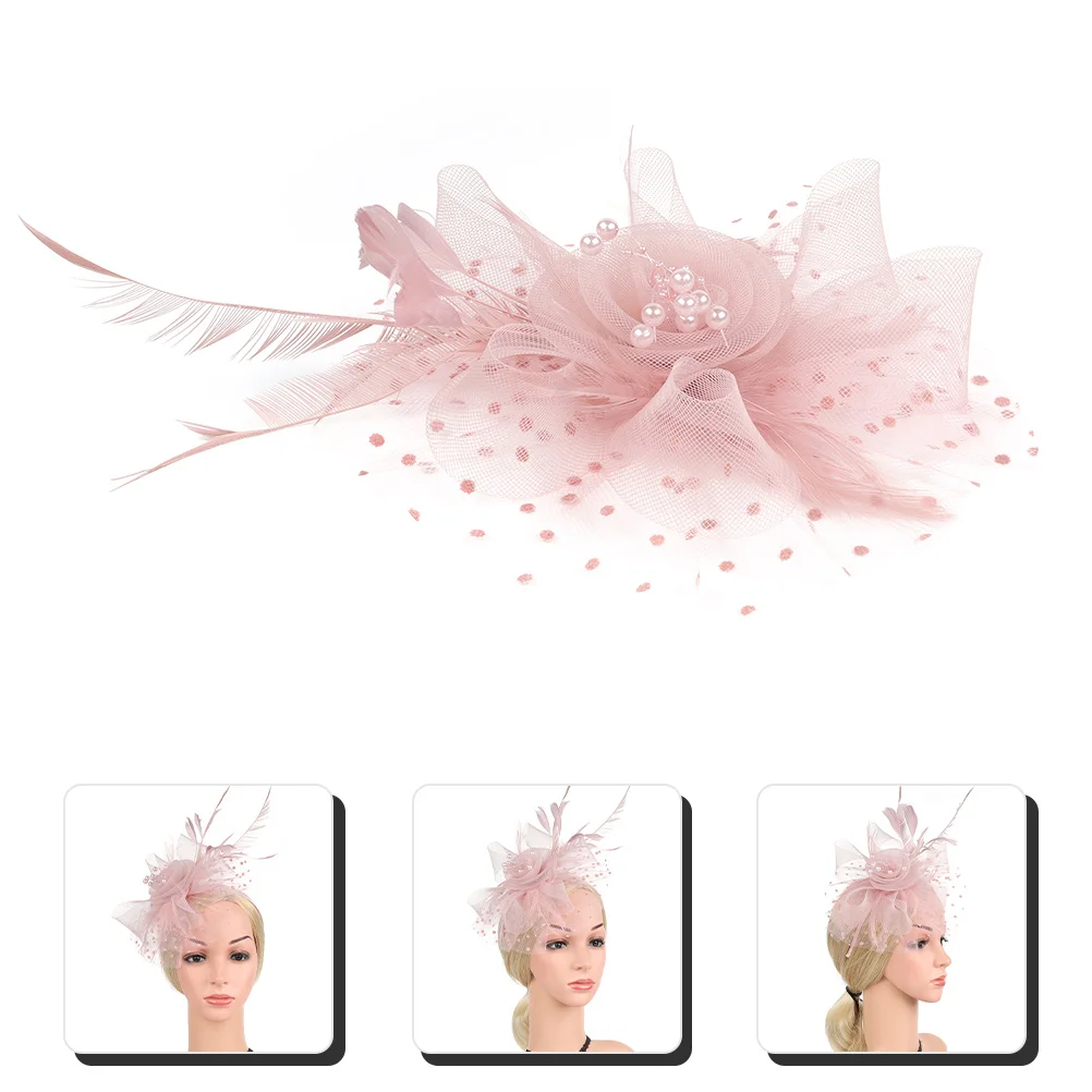 

Bride Tiara Wedding Hairband Ladies Headbands Women Wedding Hat Wedding Tiara Fascinators Headband Wild Tea Party Hat