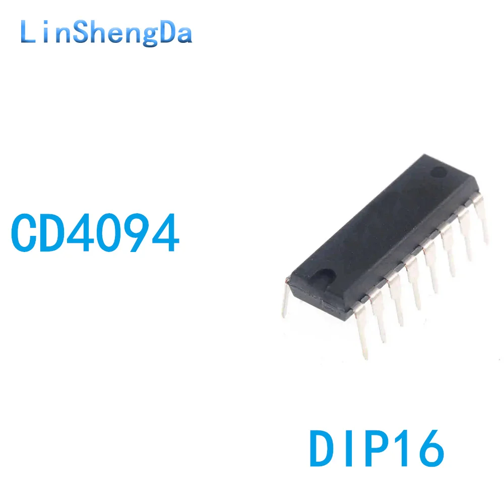 

10 шт. CD4094 CD4094BE 8-битный встраиваемый переключатель DIP16