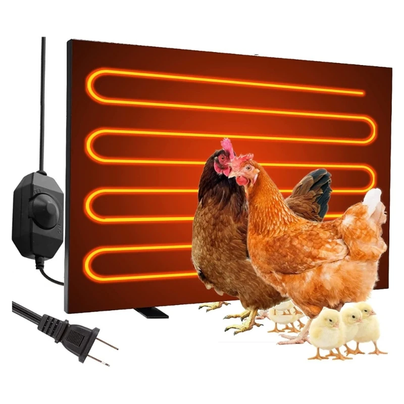 

Chicken Coop Heater 120 Watt for Chicks Cats Electric Chicken Heater for Farm House Energy Saving Efficient Coop Heater