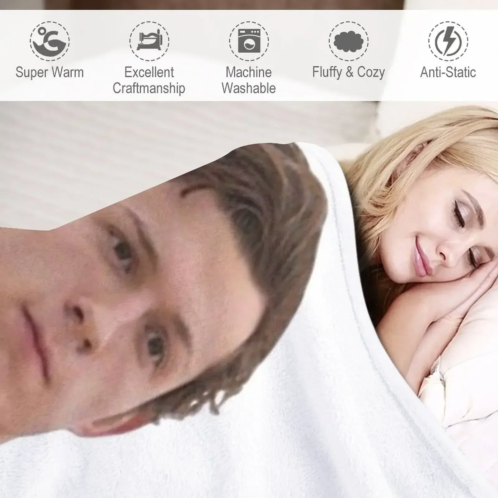 Том. Голландия. Плед одеяло декоративные кровати плюшевые одеяла