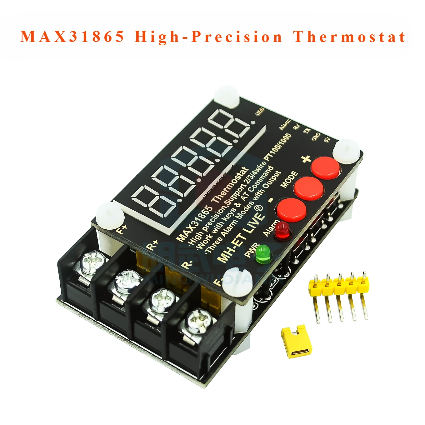 MAX31865 высокоточный модуль сбора температуры и изоляции PT100 последовательный
