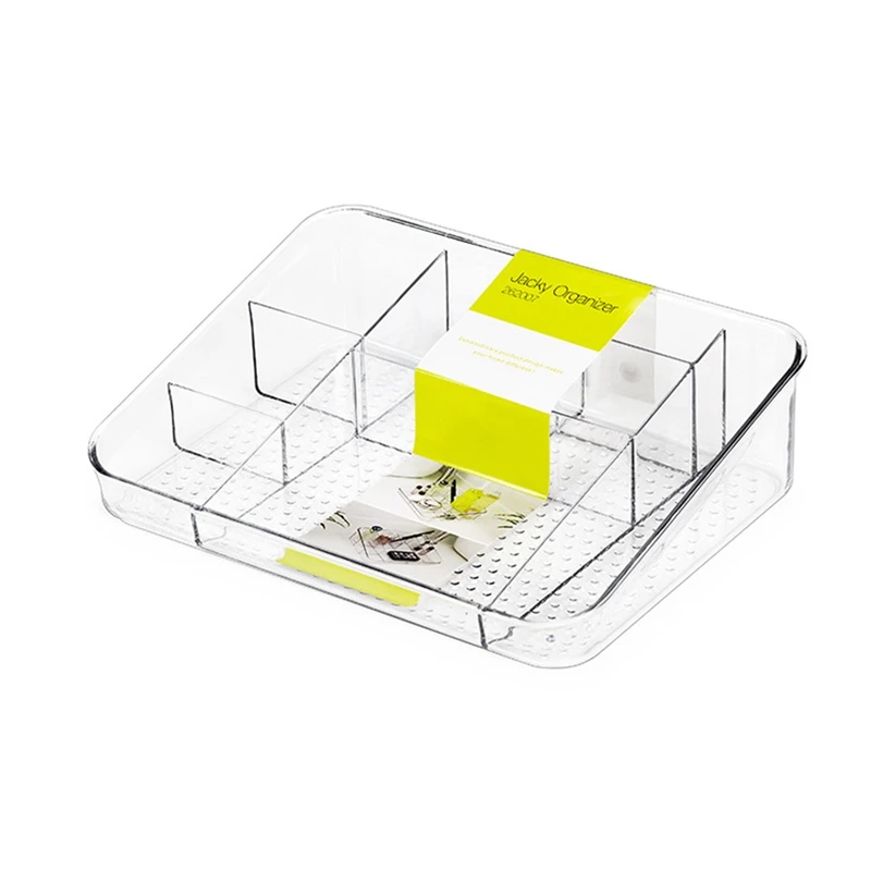 

Desktop Clear Plastic Makeup Organiser Makeup Storage With 8 Compartments For Makeup,Bathroom