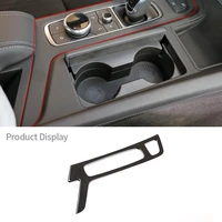 for cadillac ct5 real carbon fiber central control gear panel auto sticker car styling interior modification accessories