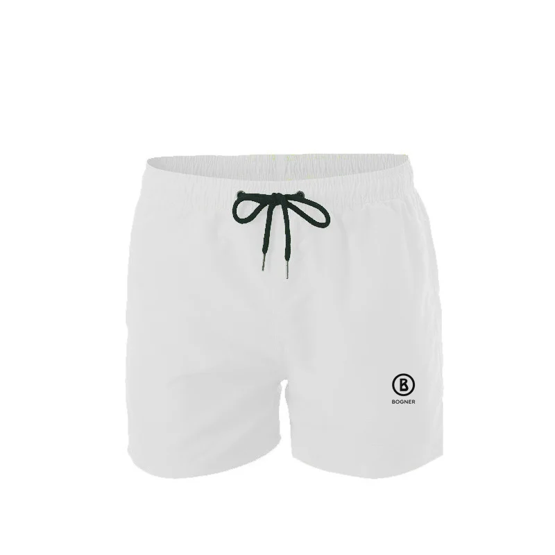 

2023 BOGNER Summer Men's Beach Shorts Sexy Swimsuit Trunks Colorful Swimwear Surf Board Male Clothing Quick-drying Casual Spo