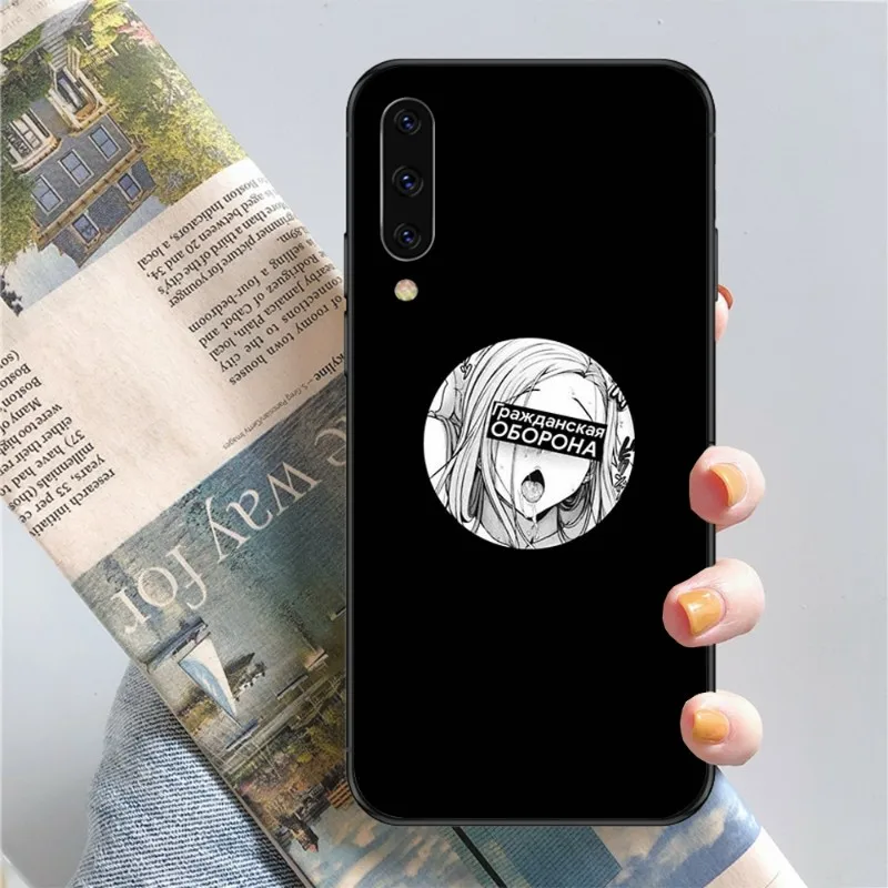 Чехол для телефона Hentai Ahegao манга Samsung Note 9 10 20 Plus Pro Ultra J6 J5 J7 J8 мягкий черный чехол |