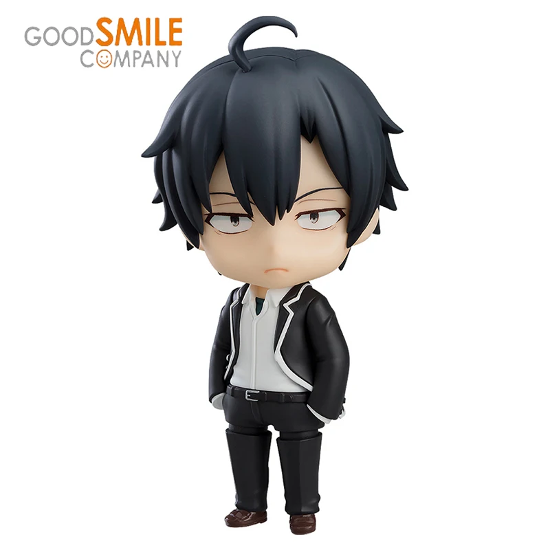 

Stock 9CM Hikigaya Hachiman Nendoroid Original Good Smile Anime Figure PVC Action Figurine Collection Ornaments Model Doll Toys