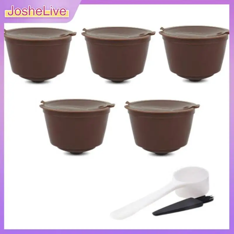 

1 ~ 7 шт. многоразовые кофейные капсулы для кофейных капсул DOLCE GUSTO, многоразовые кофейные фильтры, пластиковые зеркальные капсулы высокого качества