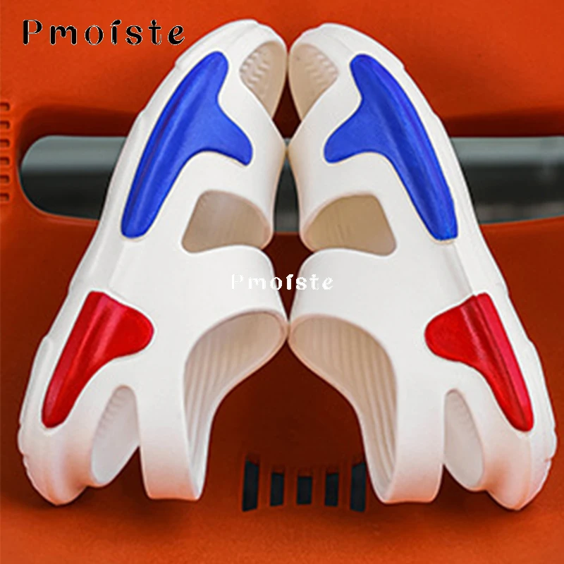 Women's Slippers Summer Soft 2023 EVA Slipper Home Comfortable Thick Bottom Shoe for Women Breathable Wear-resistant Slides