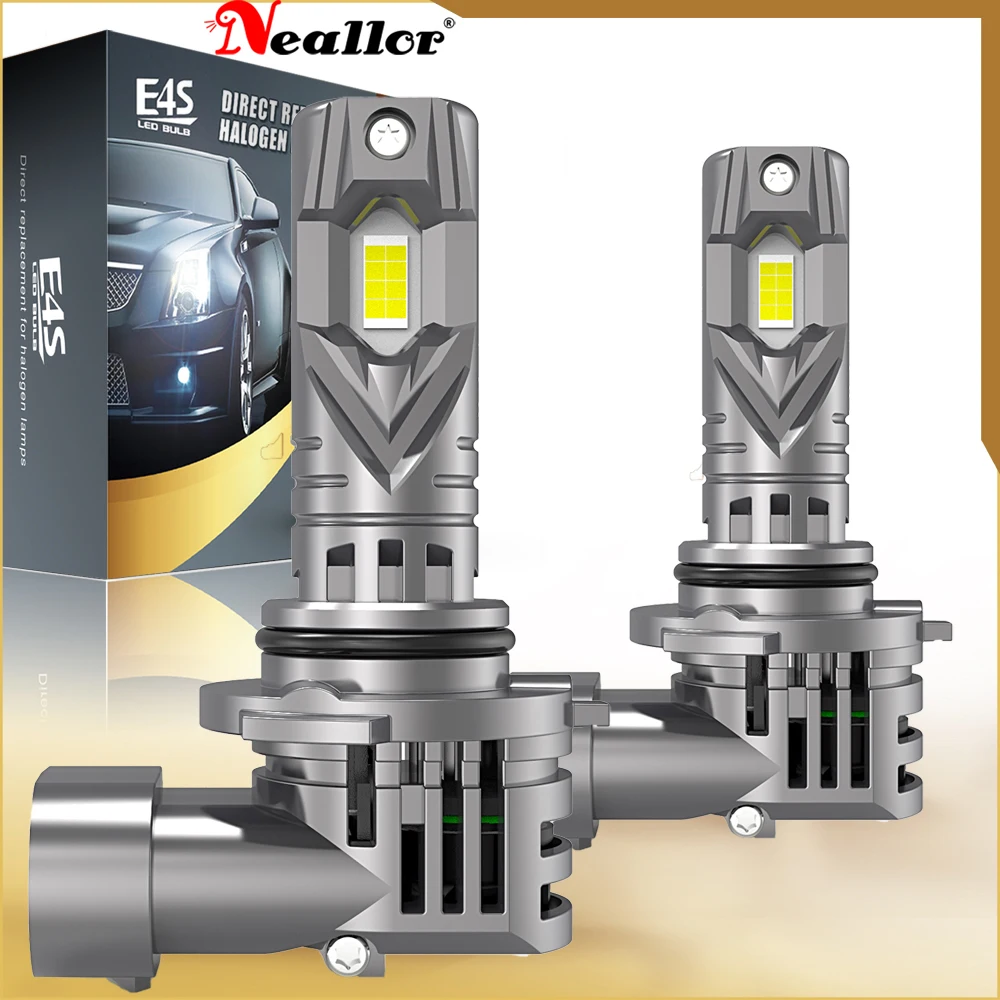 

2 шт., Автомобильные светодиодные фары H7 H8 H9 H11 H1 H3 HB3 9006 HIR2 9005