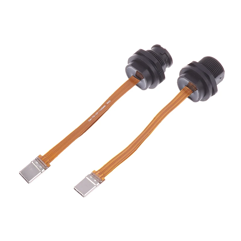 Водонепроницаемый разъем с резьбой типа C прямая вилка 1 м 2 метра 3 задняя розетка