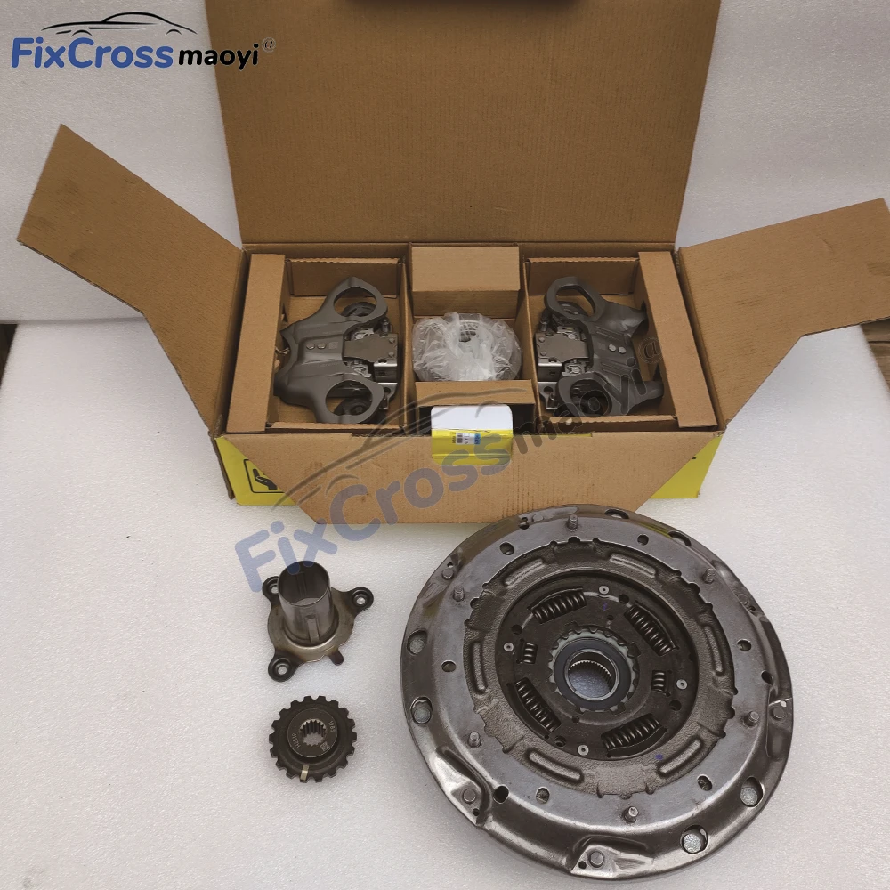 

6DCT250 DPS6 Transmission Dual Clutch w Shift Fork Bearing Kit 514002110 602000800 For Ford Focus Fiesta EcoSport 602000899