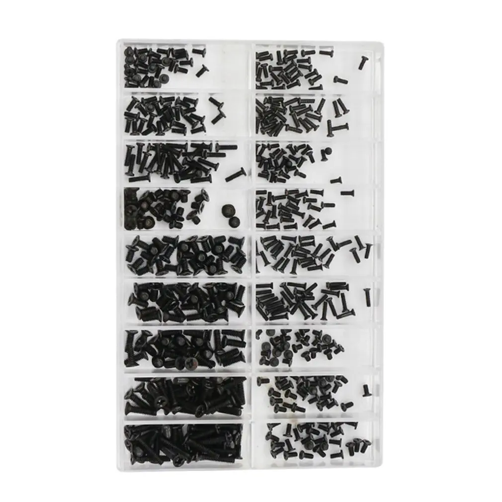 

500Pcs 18 Types Mini screw DIY Kit Laptop Computer Assemble Repair Screw Fastener set Electronic Digital Phillips Screw Kit