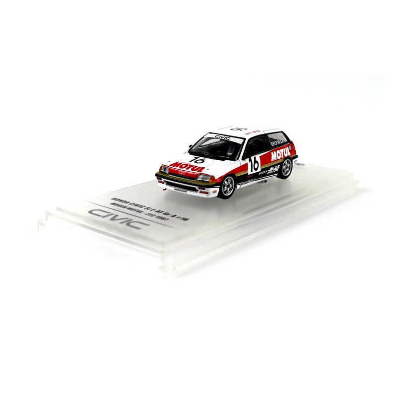 

Модель автомобиля из сплава INNO 1:64 Honda Civic SI E-AT G R.A No. 16 1987