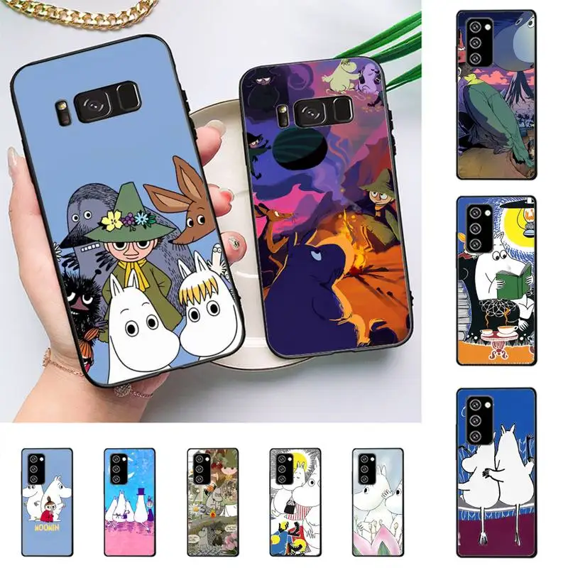 

Cartoon-Anime-M-Moomins-Hippo Phone Case For Samsung Galaxy J4 plus J6 J5 J72016 J7prime cover for J7Core J6plus