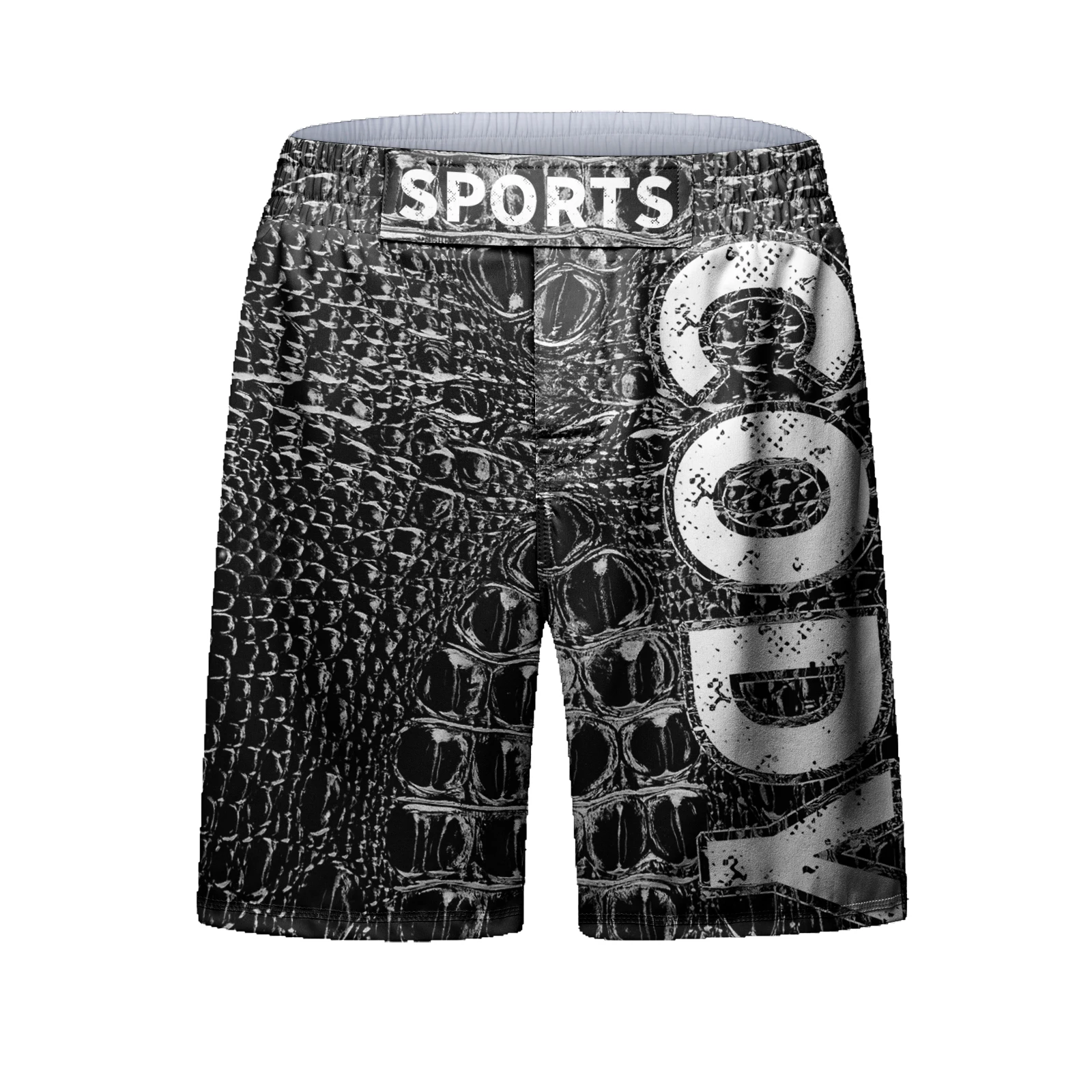 

Sublimation BJJ Jiu Jitsu Shorts No Gi Fight Short for Grappling MMA Wrestling Muay Thai & Boxing Elastic waist Gym Short Pants
