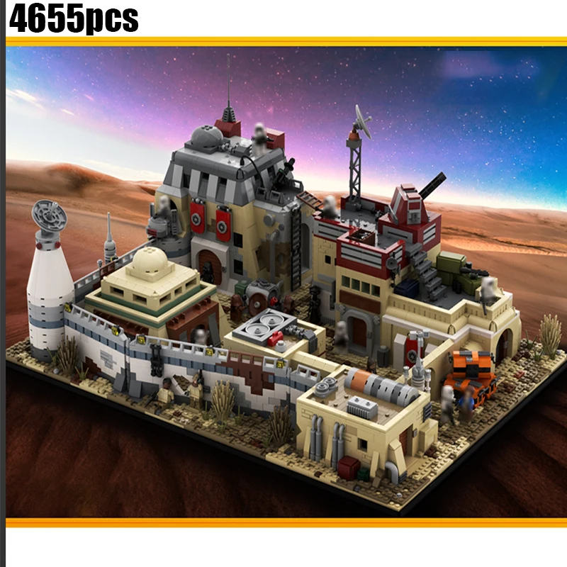 

4566 шт., Детский конструктор Moc SW, строительные блоки