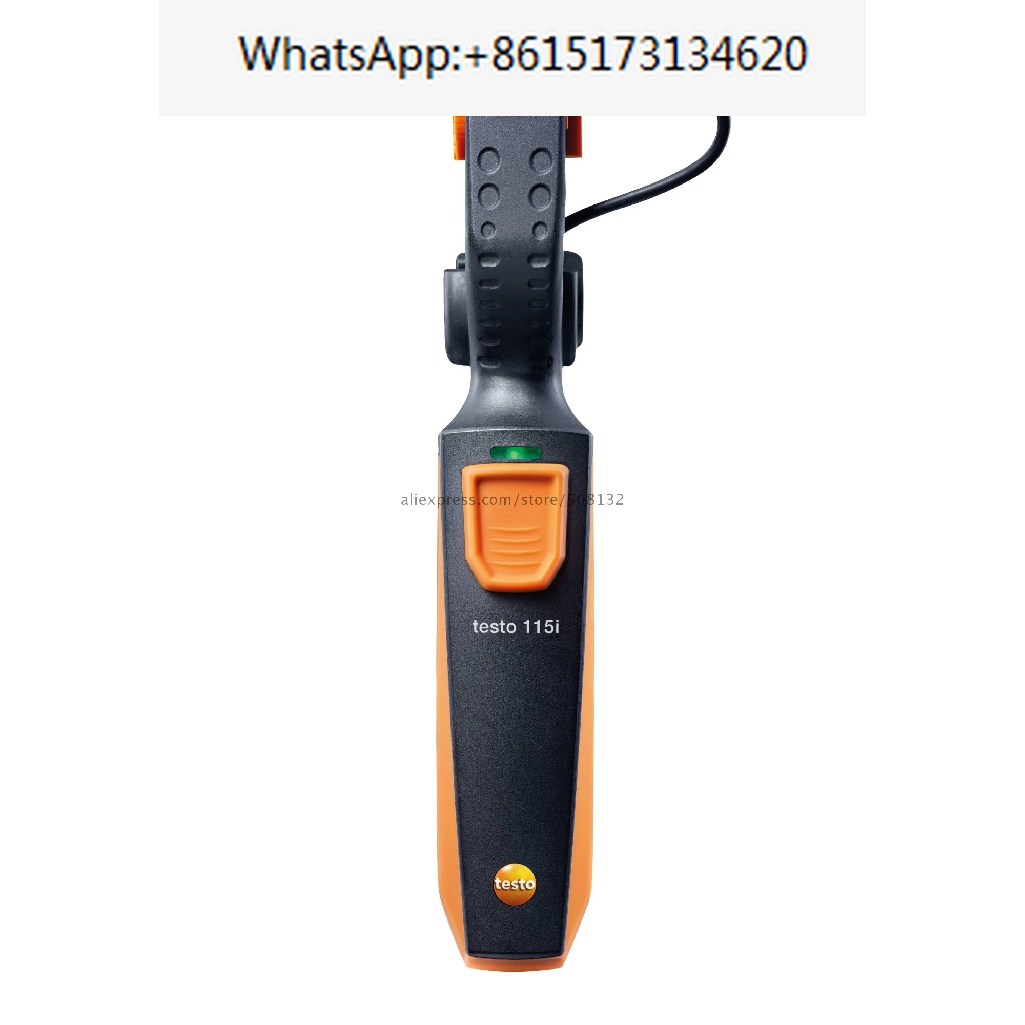 

Testo 115i Clamp Thermometer Operated Via Smartphone 0560 2115 02 Smart Wireless With Bluetooth Range up to 100 M