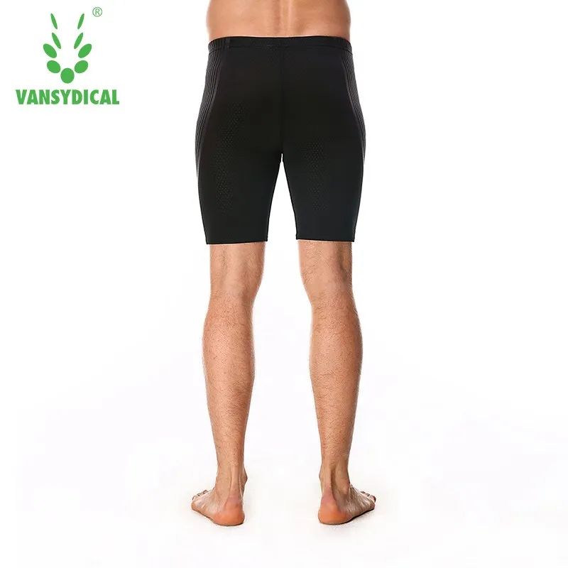 Men Swimwear Tight Swim Trunks Quick Dry Swimming Shorts Mens Swimsuit Boys Beach Shorts Black Swimming Trunks Pants
