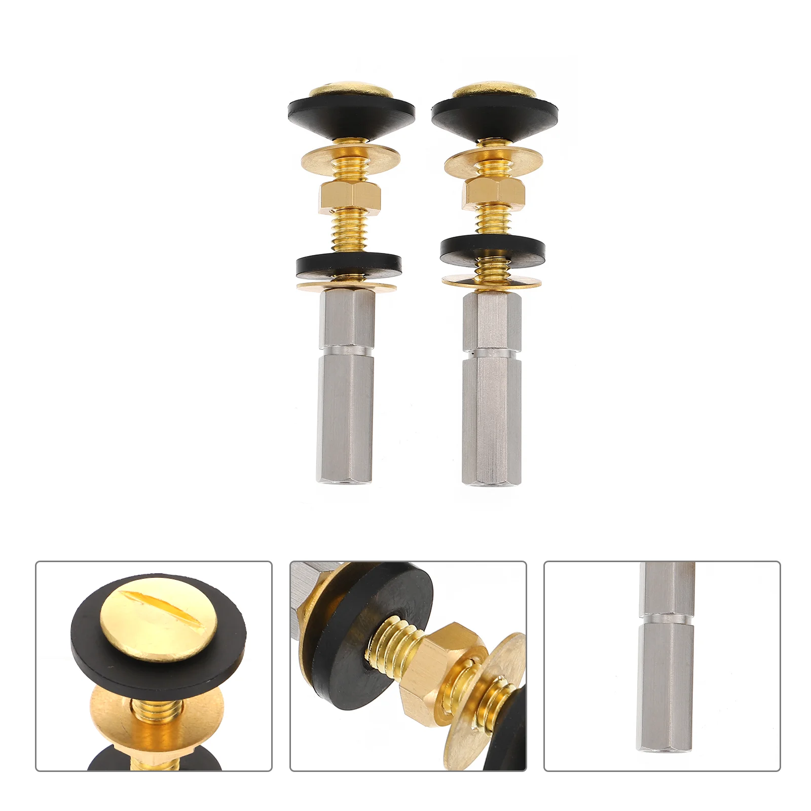 

Toilet Bolts Bolt Replacement Washers Fixingnuts Installation Parts Universal Hinges Tool Screws