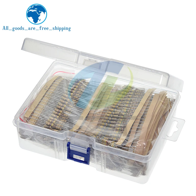 1460 шт./упак. набор резисторов из углеродной пленки 1/2 Вт 5% 73 значения * 10 шт.