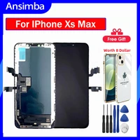 lcd display cell phone touch panels for iphone xs max tft oled inell screen replacement digitizer assembly no dead pixel