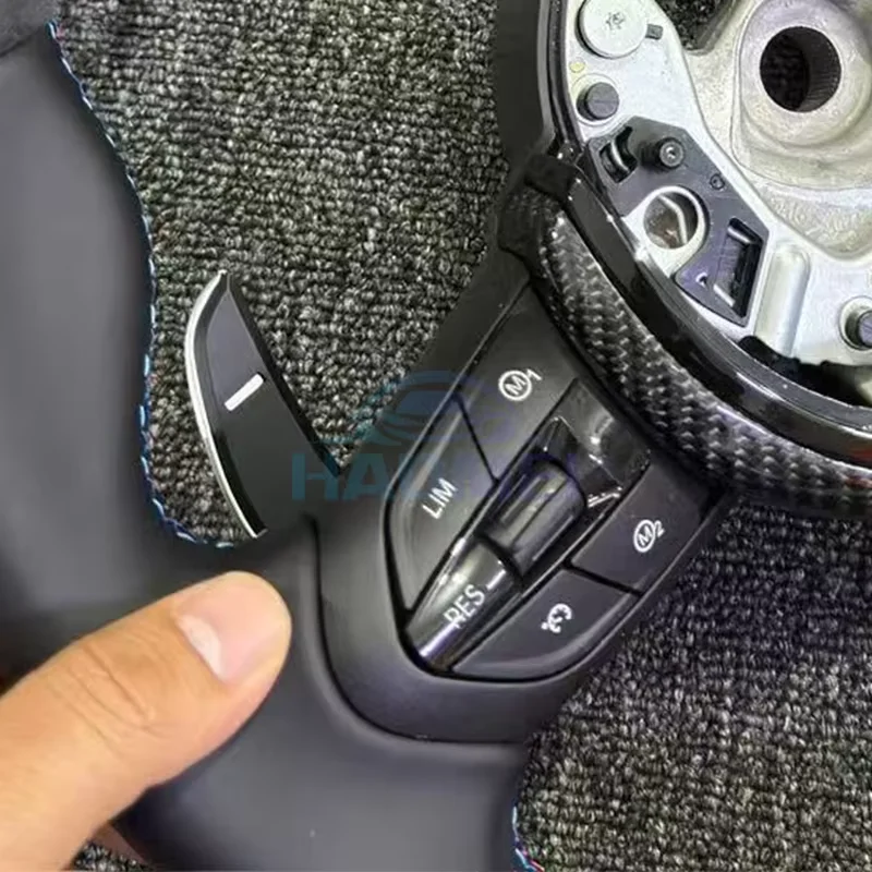 Фото Руль с отделкой из полукожи Alcantara, подходит для моделей BMW F10, F11, F20, F30, F12, F13, M3, M5. №3