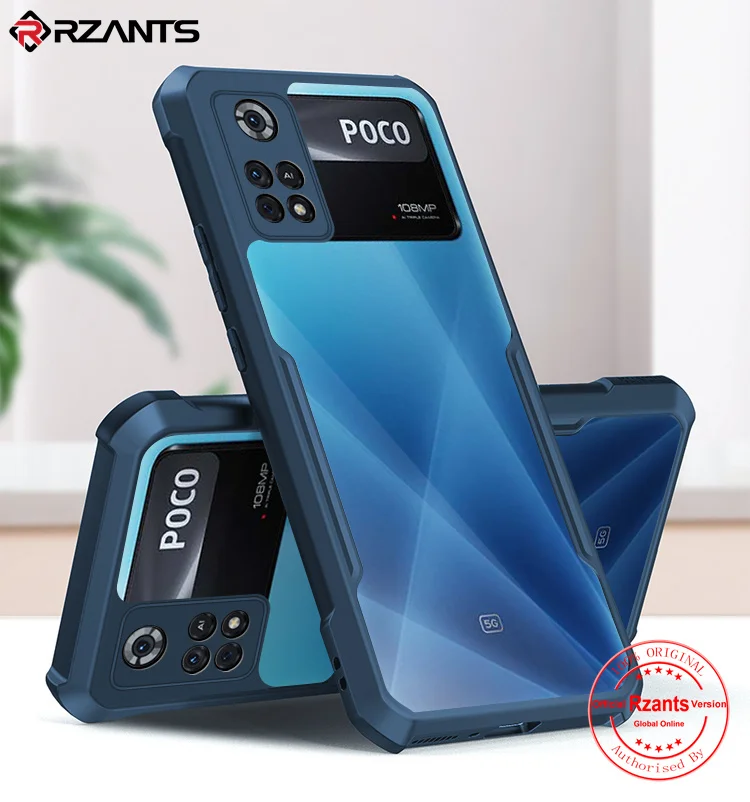 

Rzants For Xiaomi POCO X4 Pro Case Camera Protection Small Hole Slim Soft Cover Phone Casing