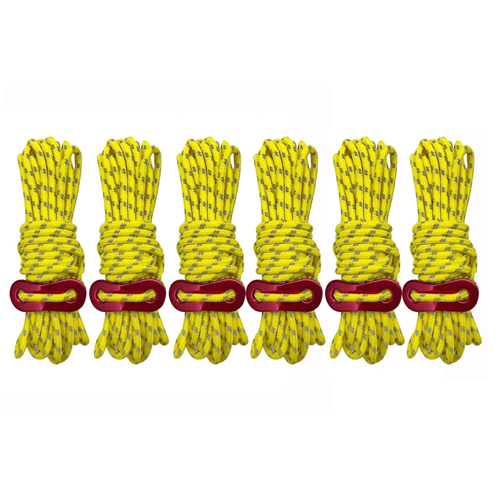 

Line Ropes Tent Rope Camping Tent Camping Travel Canopy Accessories Fixed Rope Luminous Wind Rope High Quality