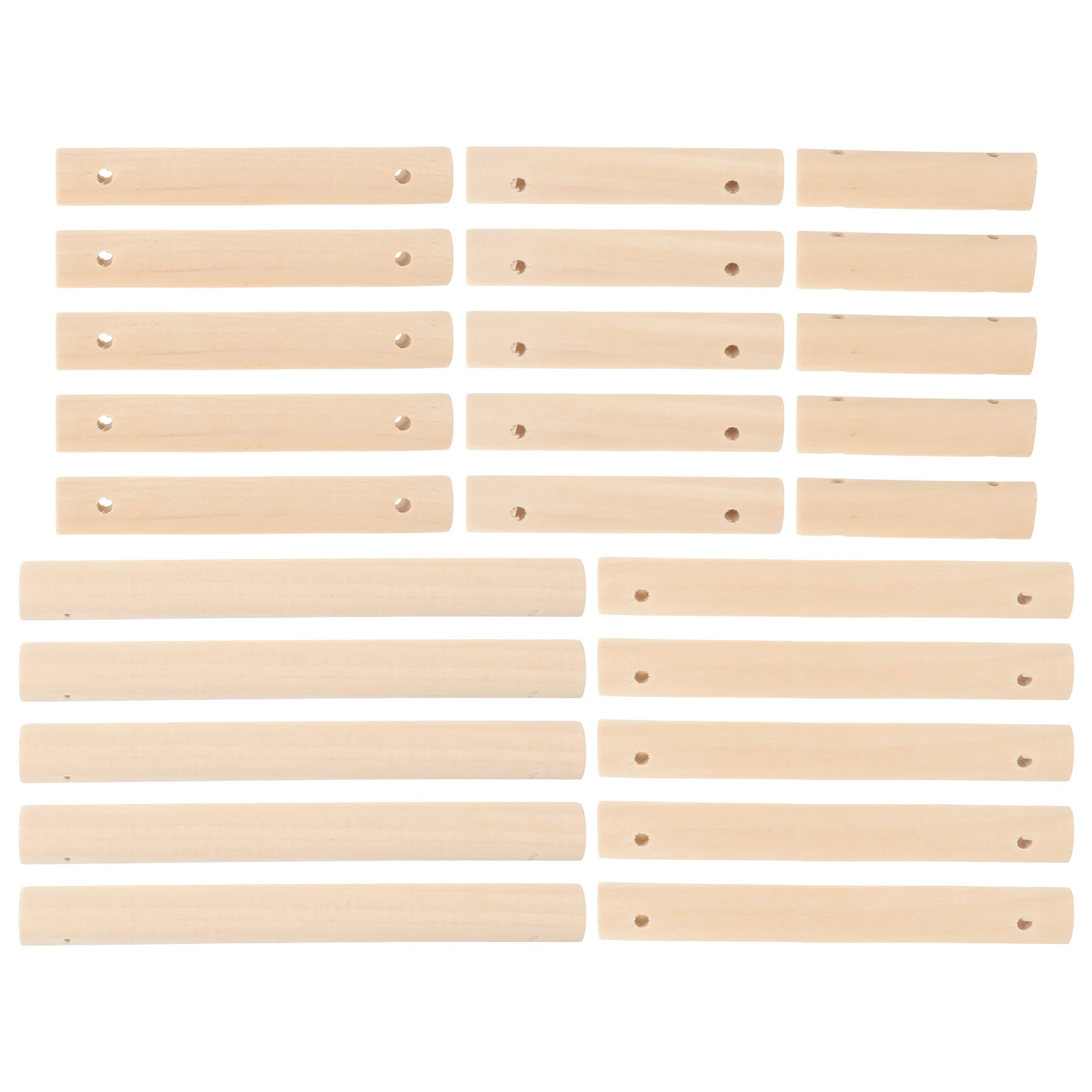 

Unfinished Wooden Rods Wood Material DIY Wood Cylinder Sticks DIY Crafts Supply
