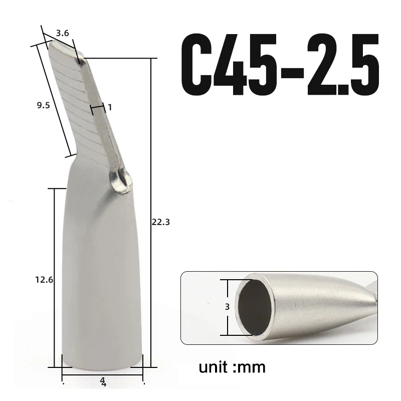 10 шт. C45 контактный кабельный наконечник 1 5-35 мм2 вставка обжимной терминал медный