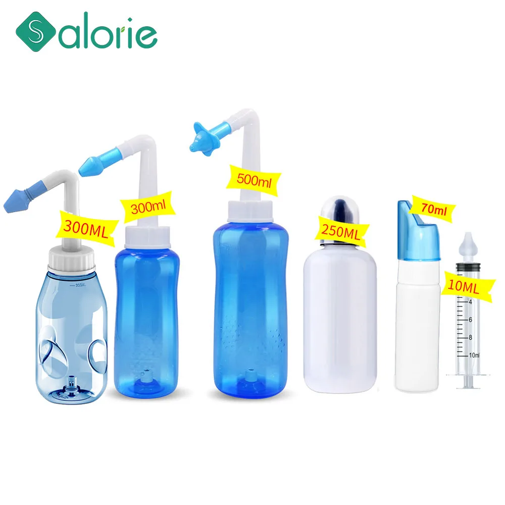 

Nasal Wash Nose Cleaner Neti Pot Nasal Irrigator Nasal Rinse Bottle Avoid Allergic Rhinitis Adult Kid Baby Dropshipping