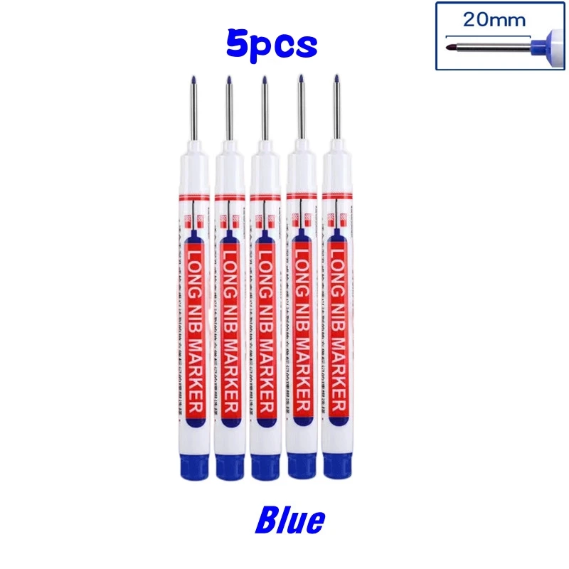 

5 шт. белые водостойкие маркеры 20 мм для дерева