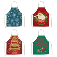 2022 christmas apron easter linen apron denim apron aprons for women cooking accessories men kitchen apron gadgets for women