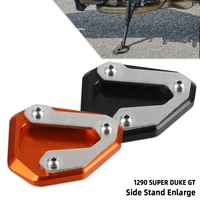 motorcycle accessories for 1290 super gt 1290 super gt 2016 2017 2018 cnc aluminium side stand enlarge extension