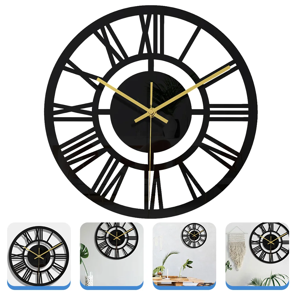 

Wall Clock Round Clock Nice Safe Good Clock Decor Silent Clock Clock for Home